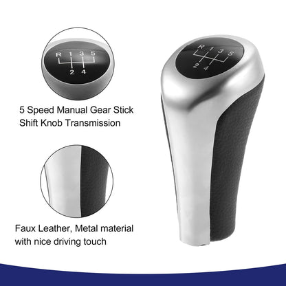5 Speed Manual Gear Shift Knob for BMW X1 X3 X5 (2010-2023)
