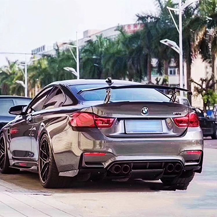 ABS Adjustable Bracket GT Style Spoiler Wing for BMW M2 M3 M4 M5 M6 (2014-2023)