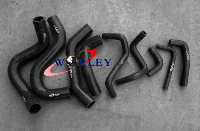 RED Silicone Radiator Hose for Nissan Patrol Y60 GQ 2.8 RD28T Diesel (1994-1997)