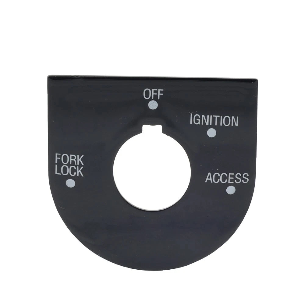 Gloss Black Ignition Switch Panel Trim for Harley Road Glide FLTRU (98-13)