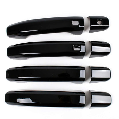Smartkey Black Door Handle Lid Cover Trim for Chevrolet Silverado 1500 (2020-2024)