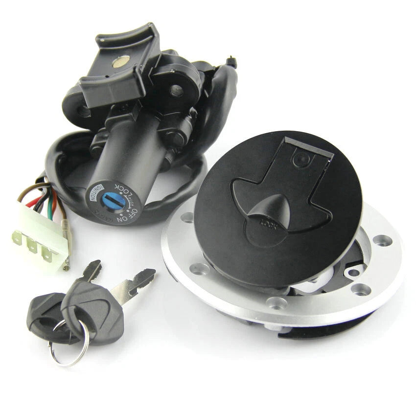 Ignition Key Switch Lock Set for Kawasaki ZXR400 Ninja ZX-7R ZX750 (1990-2003)