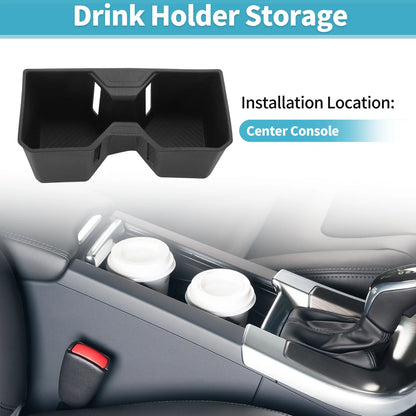 Center Console Cup Holder Organizer for Toyota 4Runner (2025–2026)