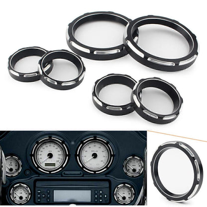 CNC Cut Speedometer Board Bezel for Harley Touring FLHT FLHX (1996-2013)