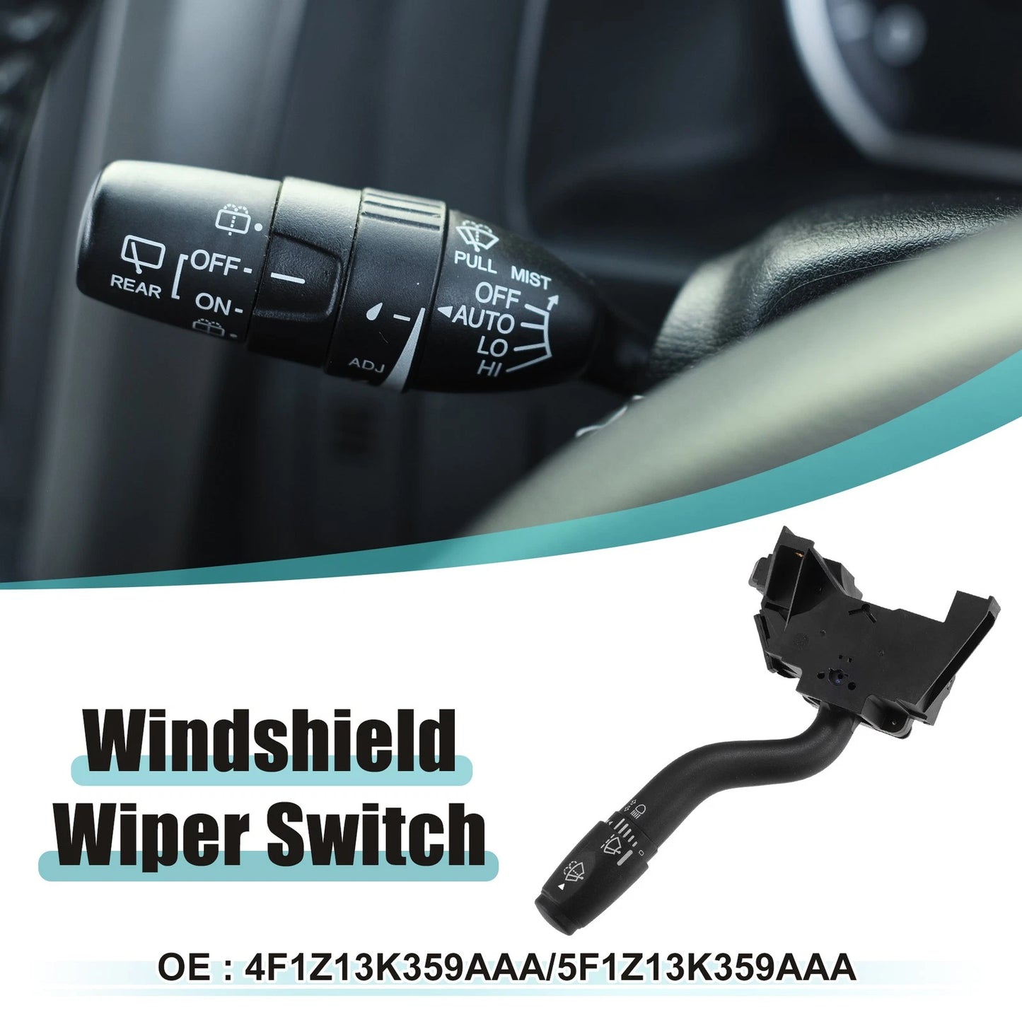 Front Windshield Wiper Switch for Ford E-150 (2010-2014)
