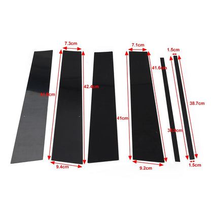 6 x Door Window Cover Trim for Ford Explorer (2020-2023)