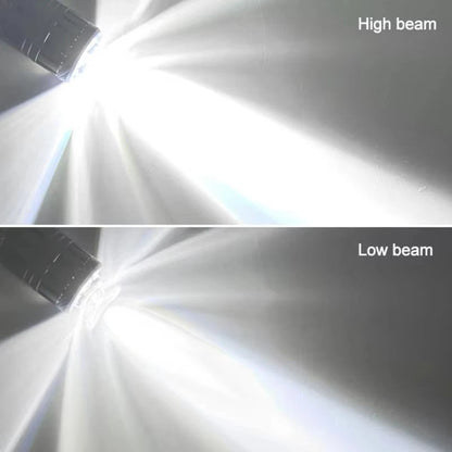 LED Headlight Lens Bulb H4 H6 BA20D for Motorcycle