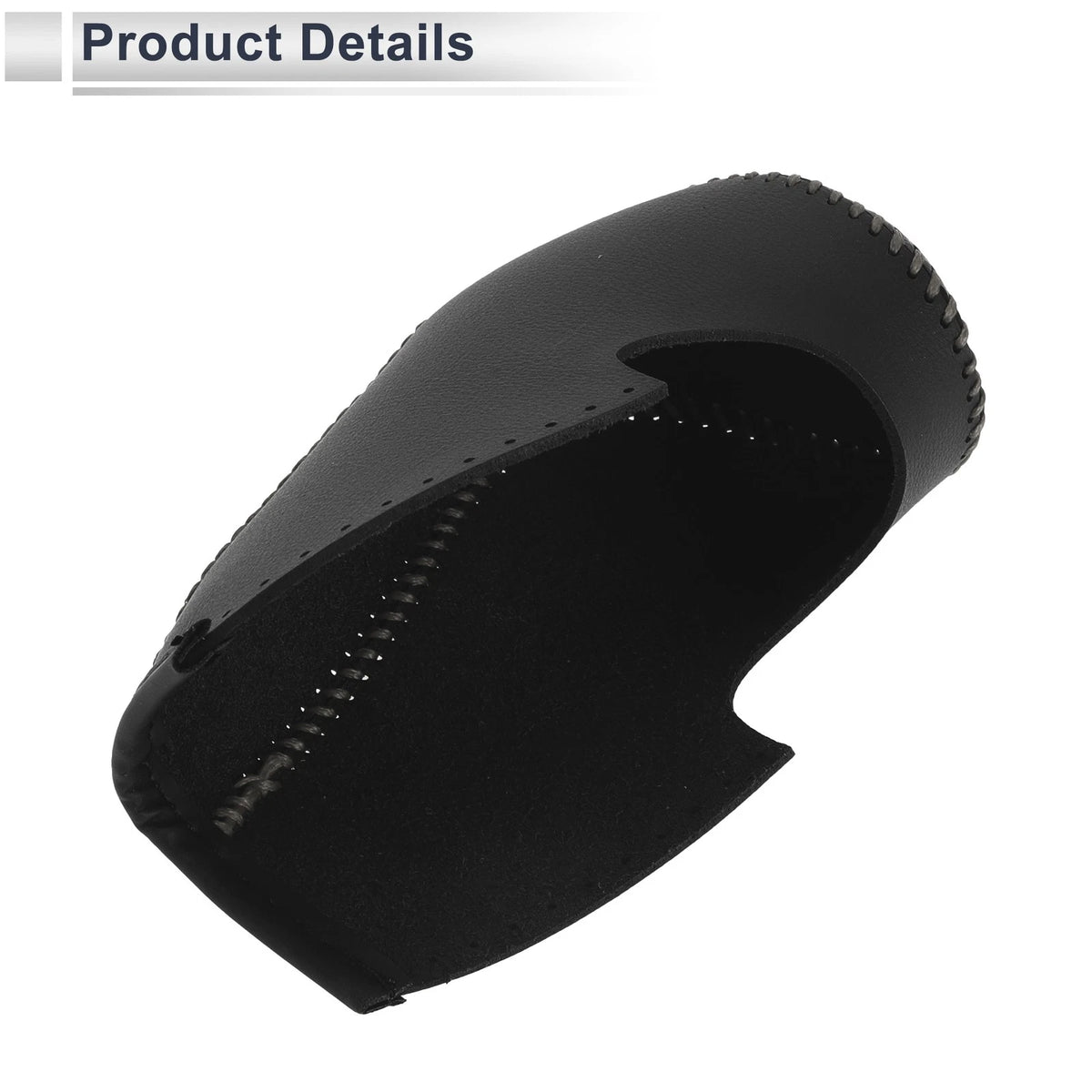 Gear Shift Knob Cover for Honda Civic 2012-2014 Black Carbon Fiber