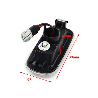 Dynamic LED Side Marker Turn Signal Lights for Audi A3 A4 B7 A6 C5 C7