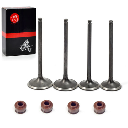 Intake & Exhaust Valve Set With Seals for Honda CRF250X (2004–2017)