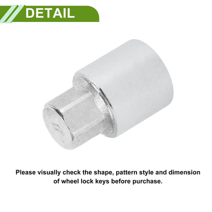 Wheel Lock Lug Nut Anti-theft Key for Toyota