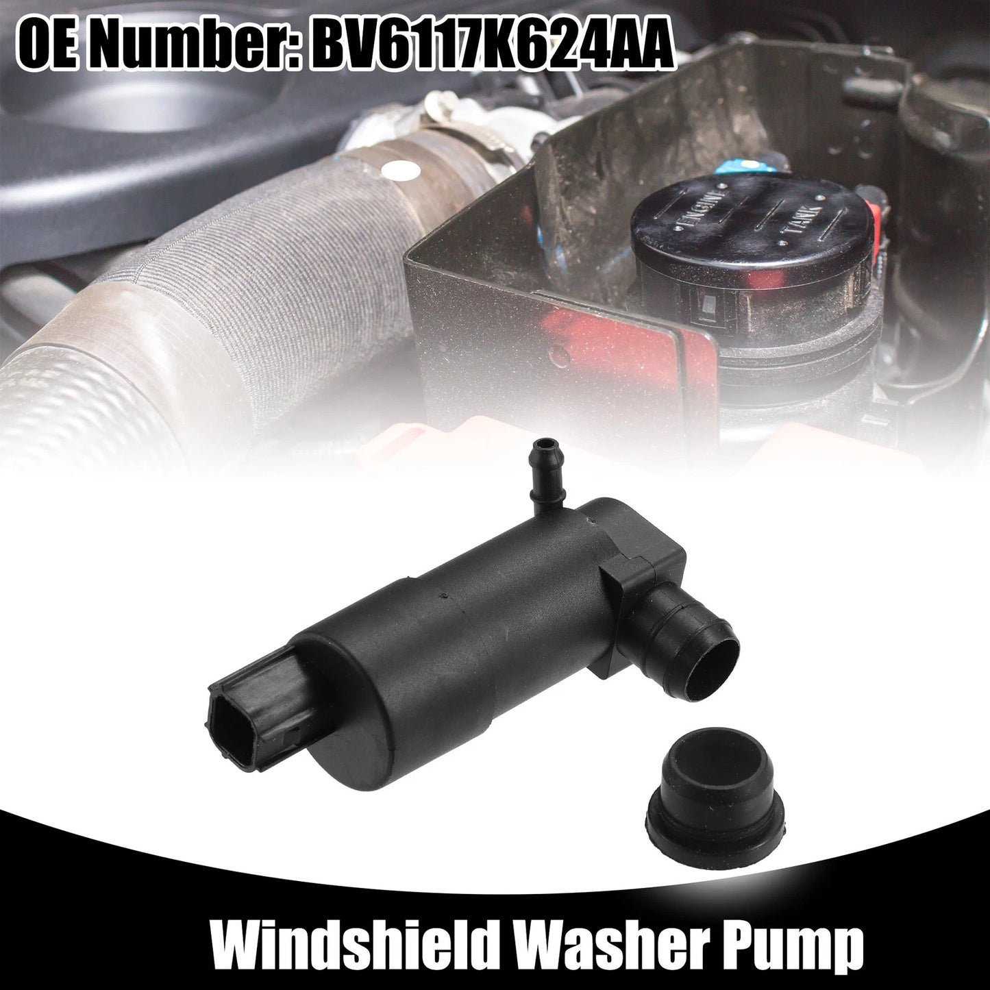Windshield Washer Pump for Ford Focus Sedan (2012-2015)