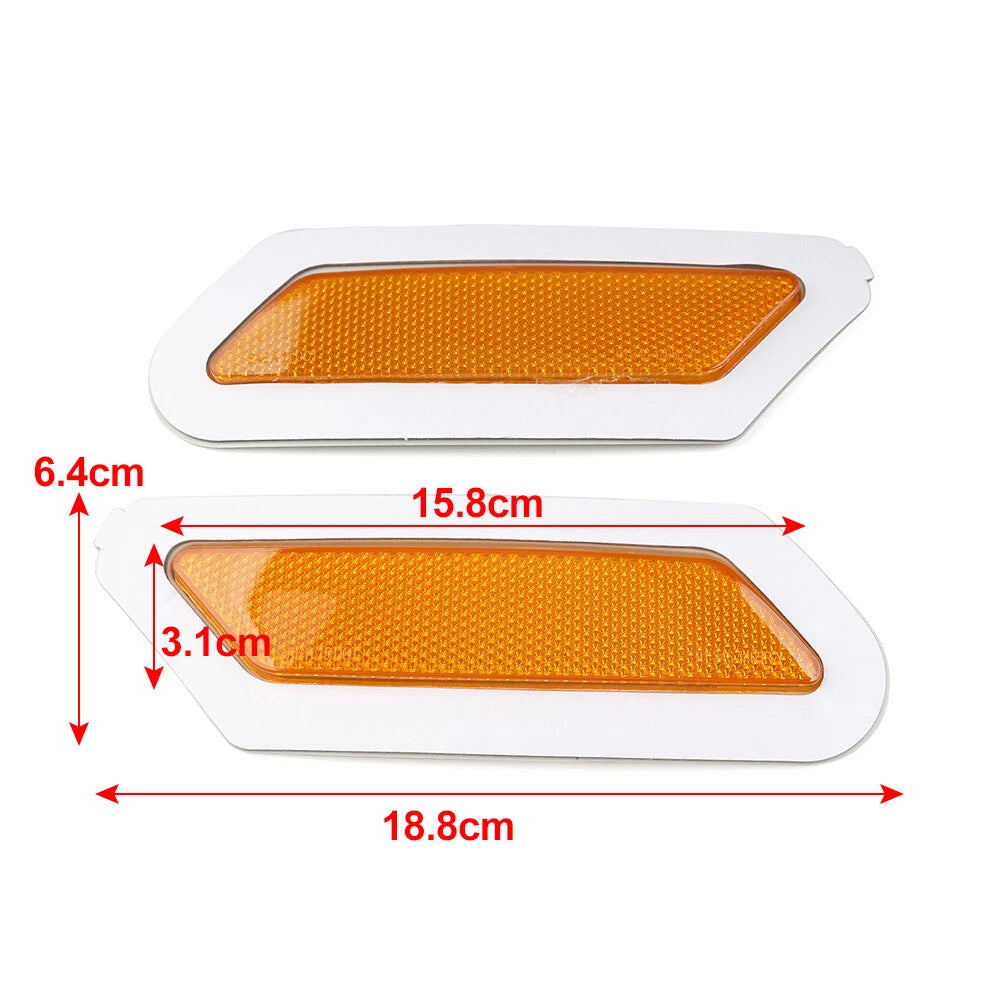 Yellow Front Bumper Side Marker Light for Audi Q5 SQ5 (2018-2020)