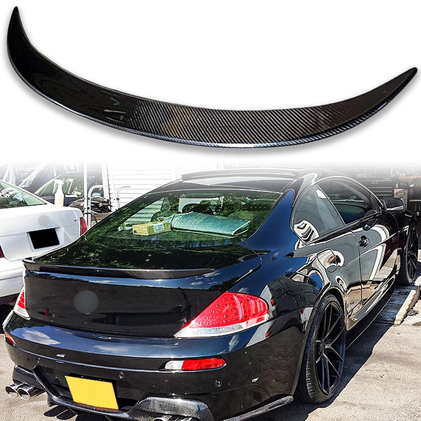 Carbon Fiber Boot Spoiler for BMW 6 Series E63 (2003-2008)
