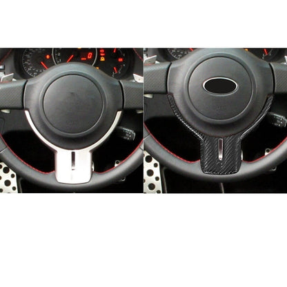 Steering Wheel Cover Trim for Toyota GT86, Subaru BRZ (2012-2019) Carbon Fiber