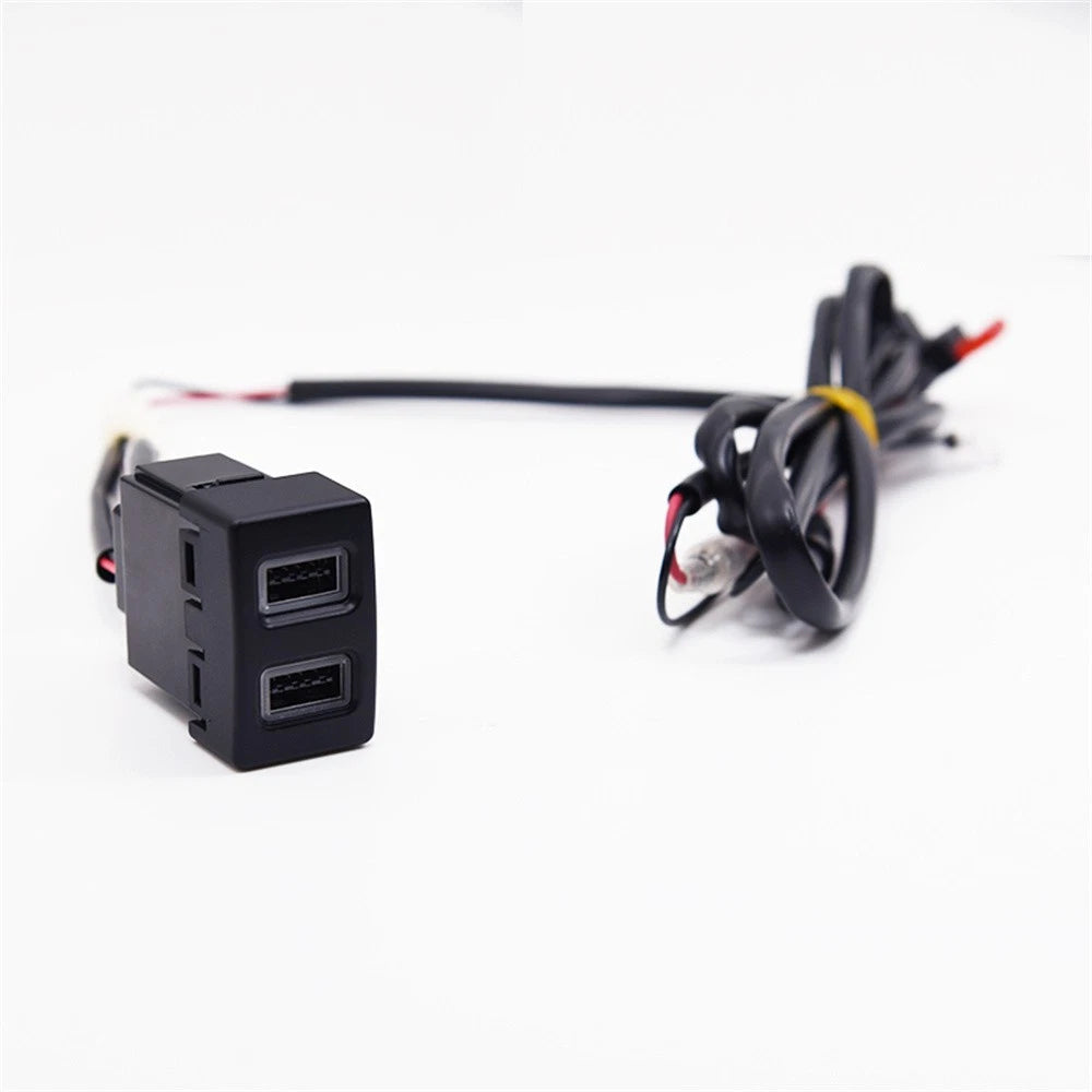18W Dual USB Fast Car Charger for Mazda 6, 3, 5, 2, CX-7 (2003-2023)
