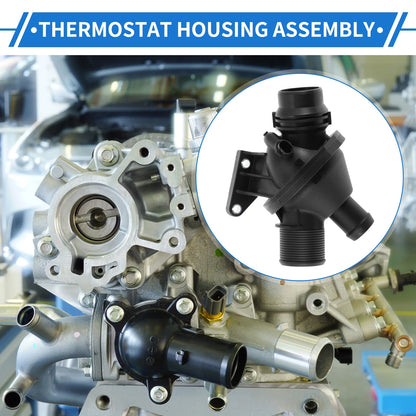 Engine Coolant Thermostat Housing Assembly for BMW 320i xDrive F30 (2013-2018)