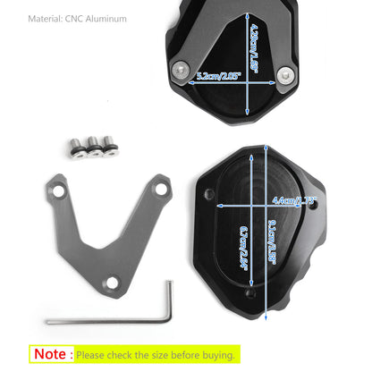Side Stand Extension for BMW R Nine T (2014-2017) R1200RT (2004-2013) Grey
