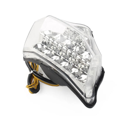 Clear Rear Taillight Brake Turn Signal Assembly for Yamaha FZ600 FZ6 FAZER