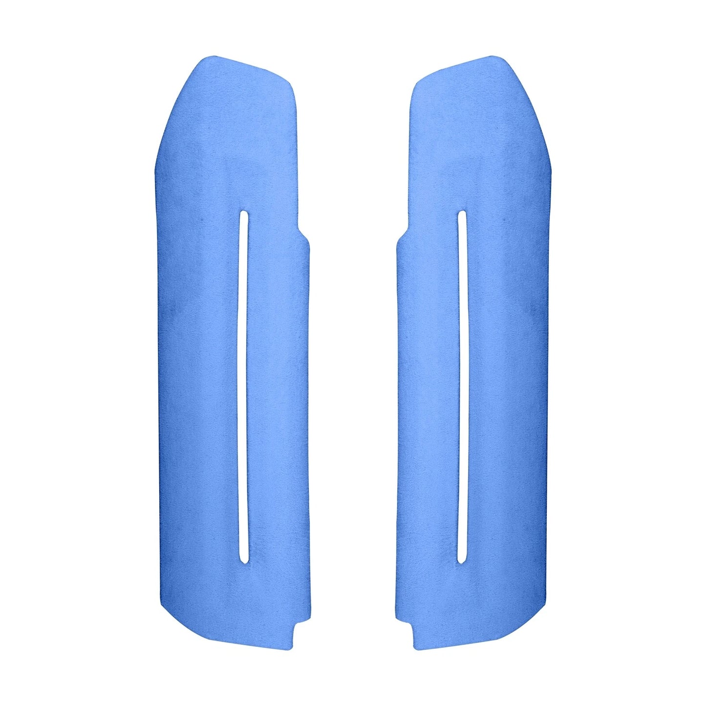 2 x Blue Door Side Handle Armrest Covers for Ford Mustang (2015-2020)