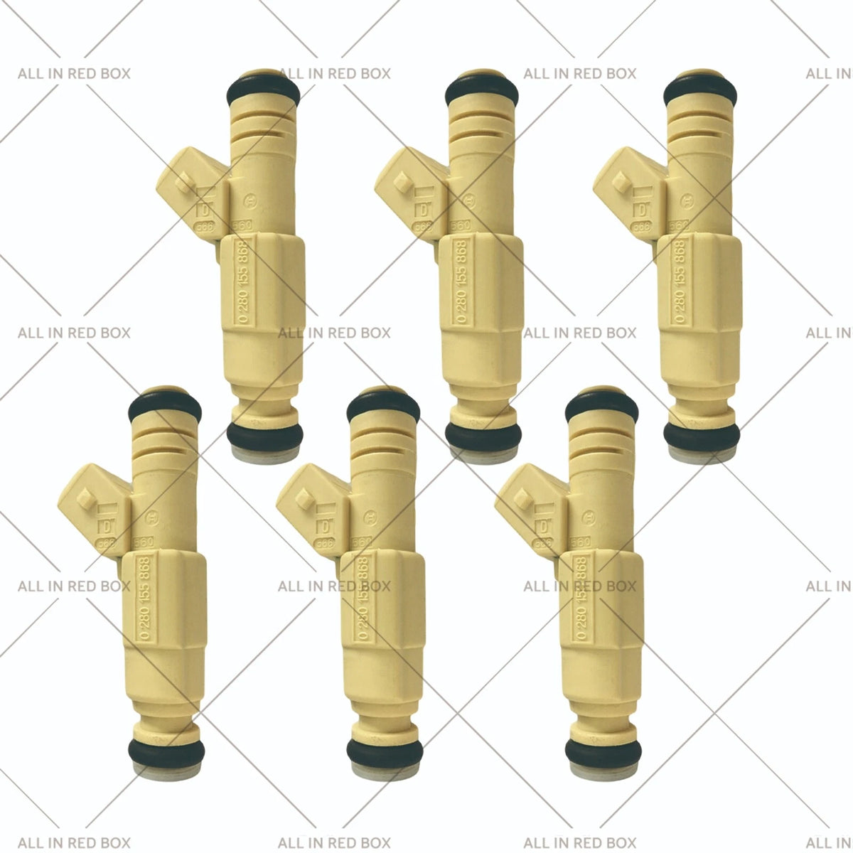 6 x Fuel Injectors for Holden Commodore VS VT VX VY 3.8L V6 (1995-2006)
