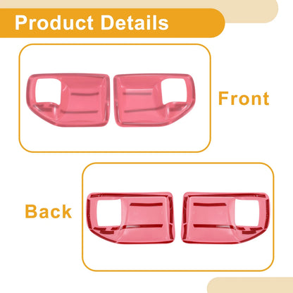 Interior Door Handle Bowl Cover Trim for Jeep Wrangler JK (2011-2017)