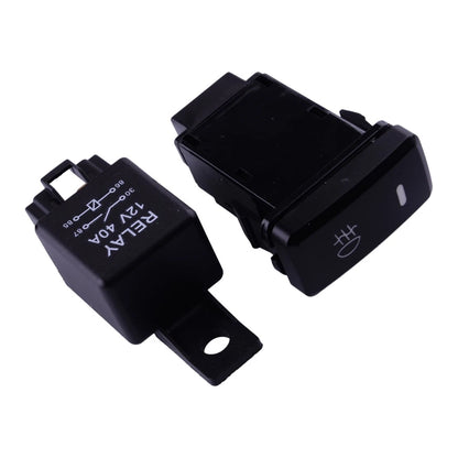 LED Fog Light Wiring Harness Switch Relay for Toyota 4Runner, Highlander