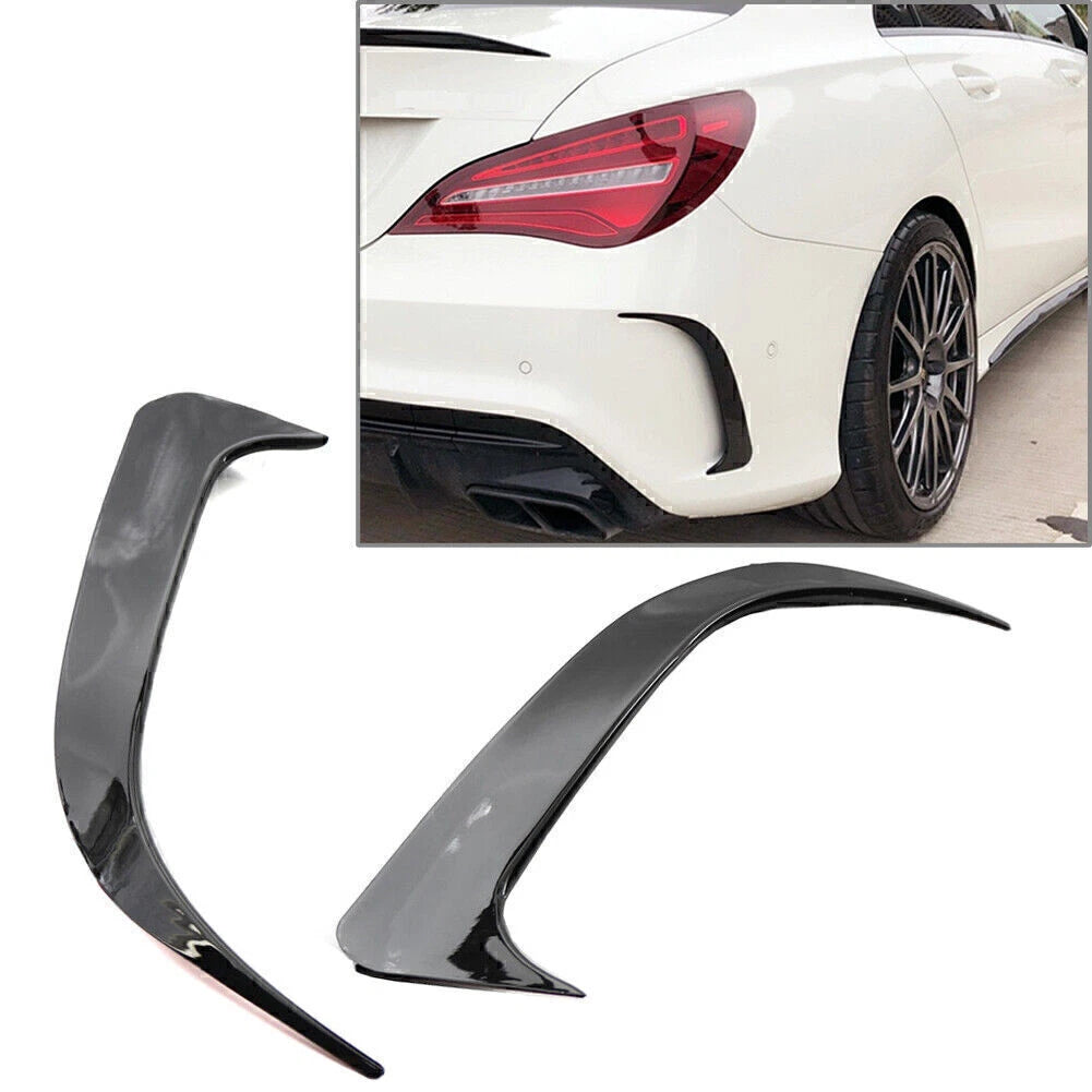 Rear Bumper Spoiler Air Vent Cover Trim for Benz W117 CLA200 CLA220 CLA250