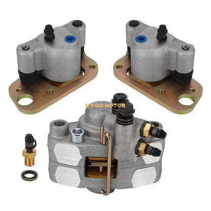 2x Front & Rear Calipers with Pads for Polaris Trail Blazer 250/400 (1999–2004)