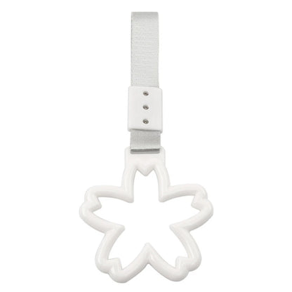 Cherry Blossom Ring Handle Strap for Car Train Bus Drift Charm Tools