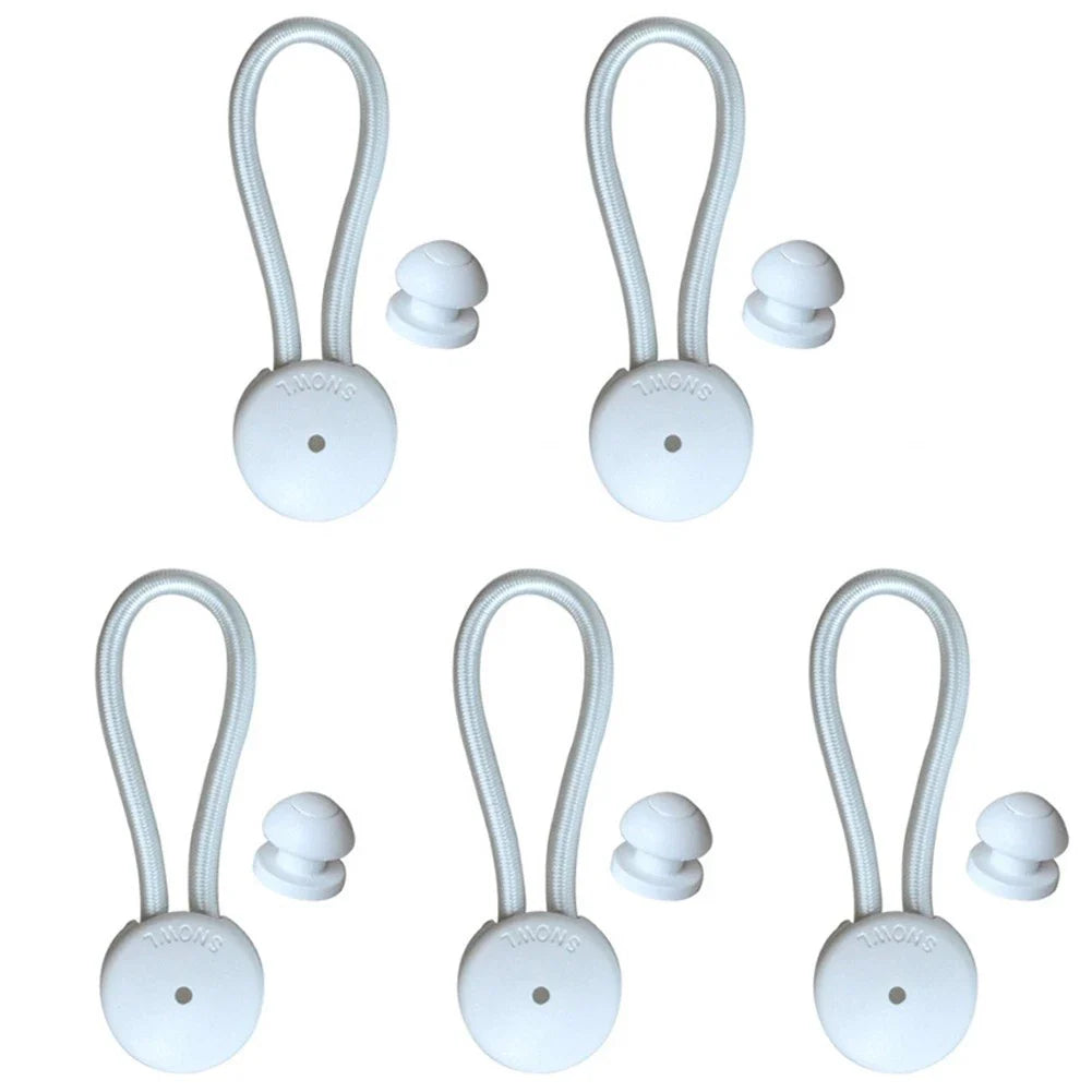 Sturdy Shock Cord Fastener Bungee Clip for Camping Boat Yacht RV