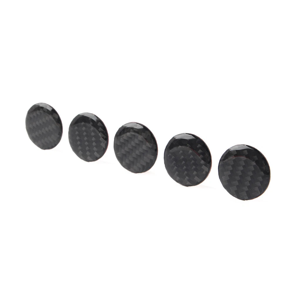 5 x Door Handle Push Button Knob Covers for Jeep Wrangler (2007-2017)