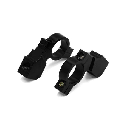 Pair 2 x Motorcycle Handlebar Rearview Mirror Holder Clamp for Make Model