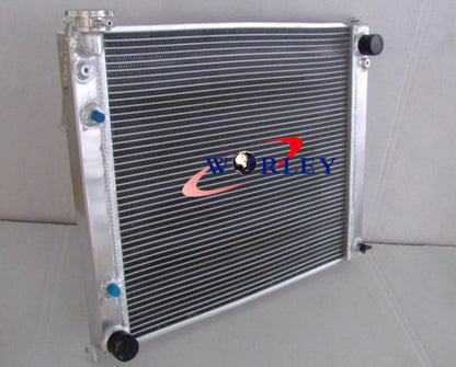 3 x Core Aluminum Radiator & Fan for Nissan Fairlady 300ZX Z32 (1989-1996)