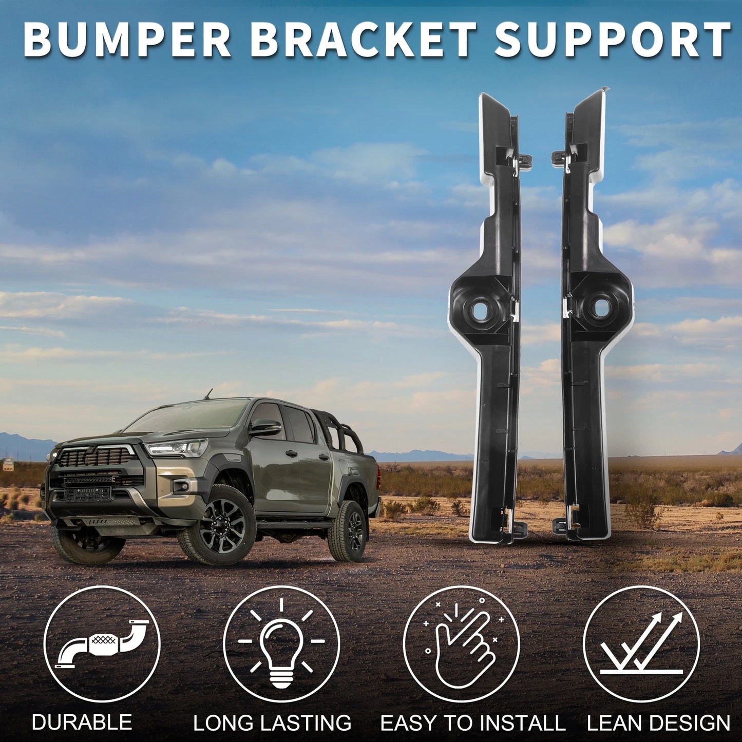 Front Bumper Retainer Bracket  for Toyota Hilux