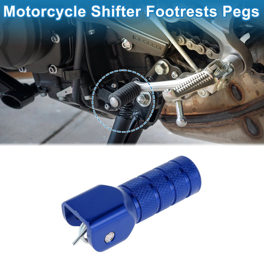 Shifter Footrests Pegs 1 Pc Blue for Suzuki RM-Z