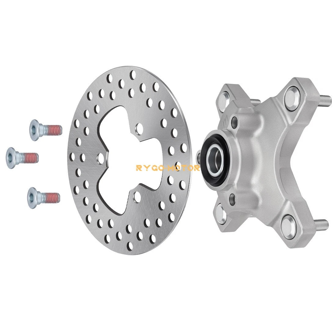 Wheel Hub & Brake Disc for Honda Sportrax 250 400 TRX250EX TRX400EX (2001–2008)