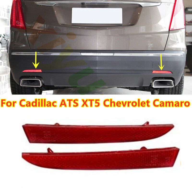 Rear Bumper Signal Marker Light Reflector for Cadillac ATS XT5 Chevrolet Camaro