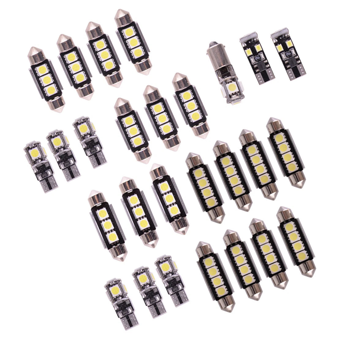 White LED Interior Light Kit for Mercedes Benz E-Class W211 (2002-2008)