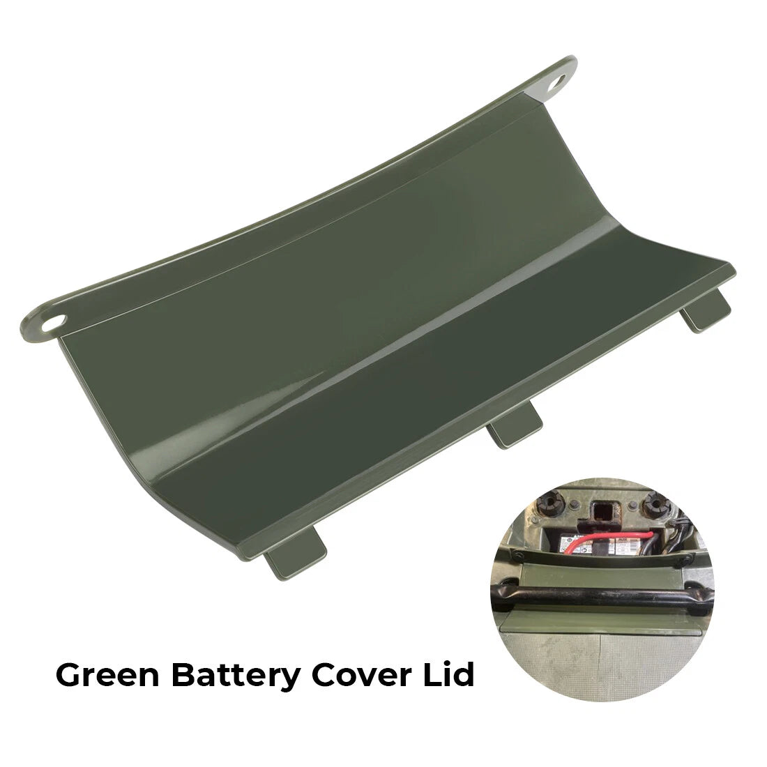 Battery Cover Lid for Honda Rancher TRX350 Green (2000–2003)