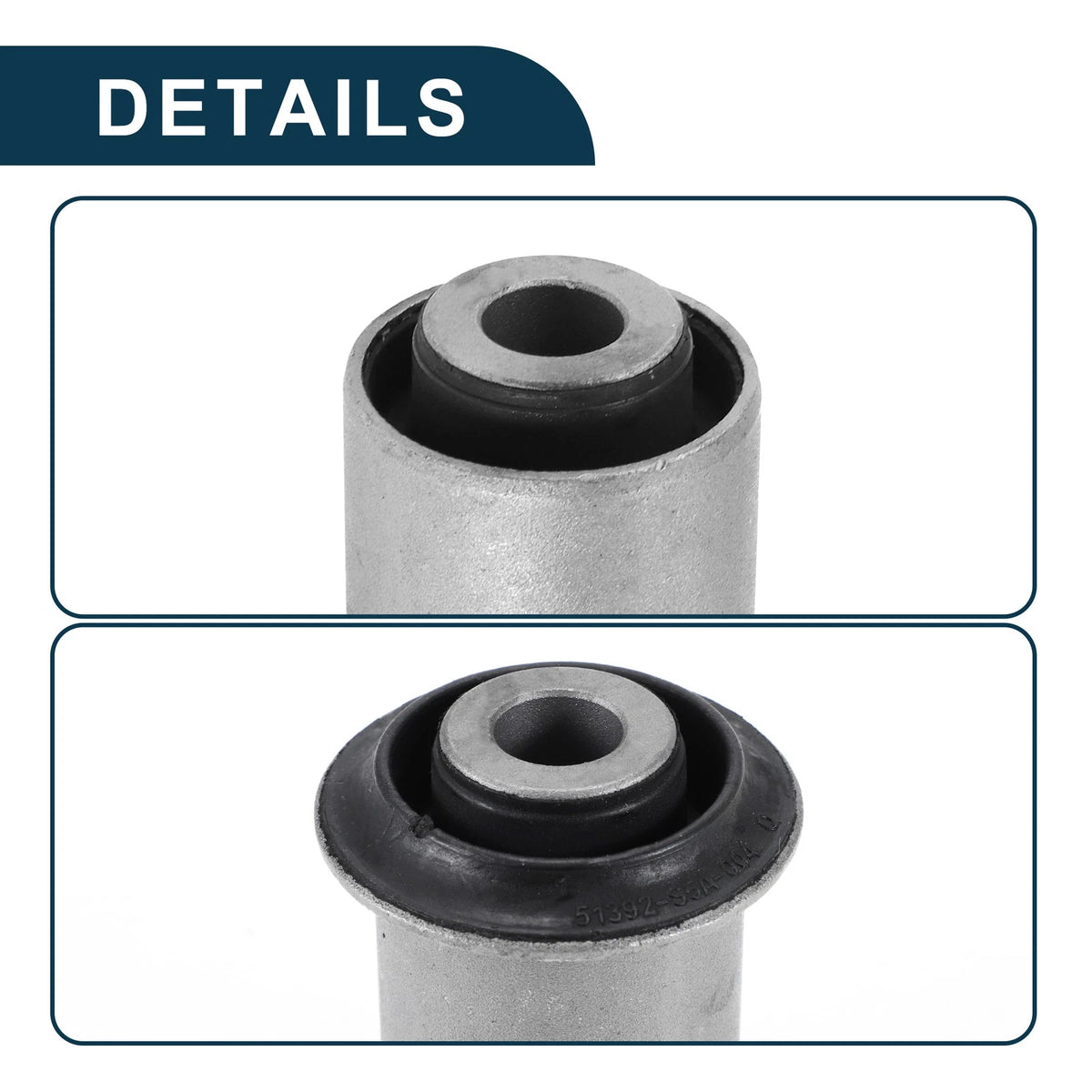 Front Lower Suspension Wishbone Arm Bush for Honda Civic CR-V FR-V Stream (2001-2011)