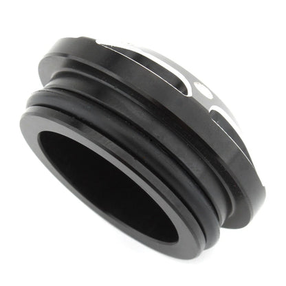 Black & Silver Frame Hole Cover Caps for Harley X350