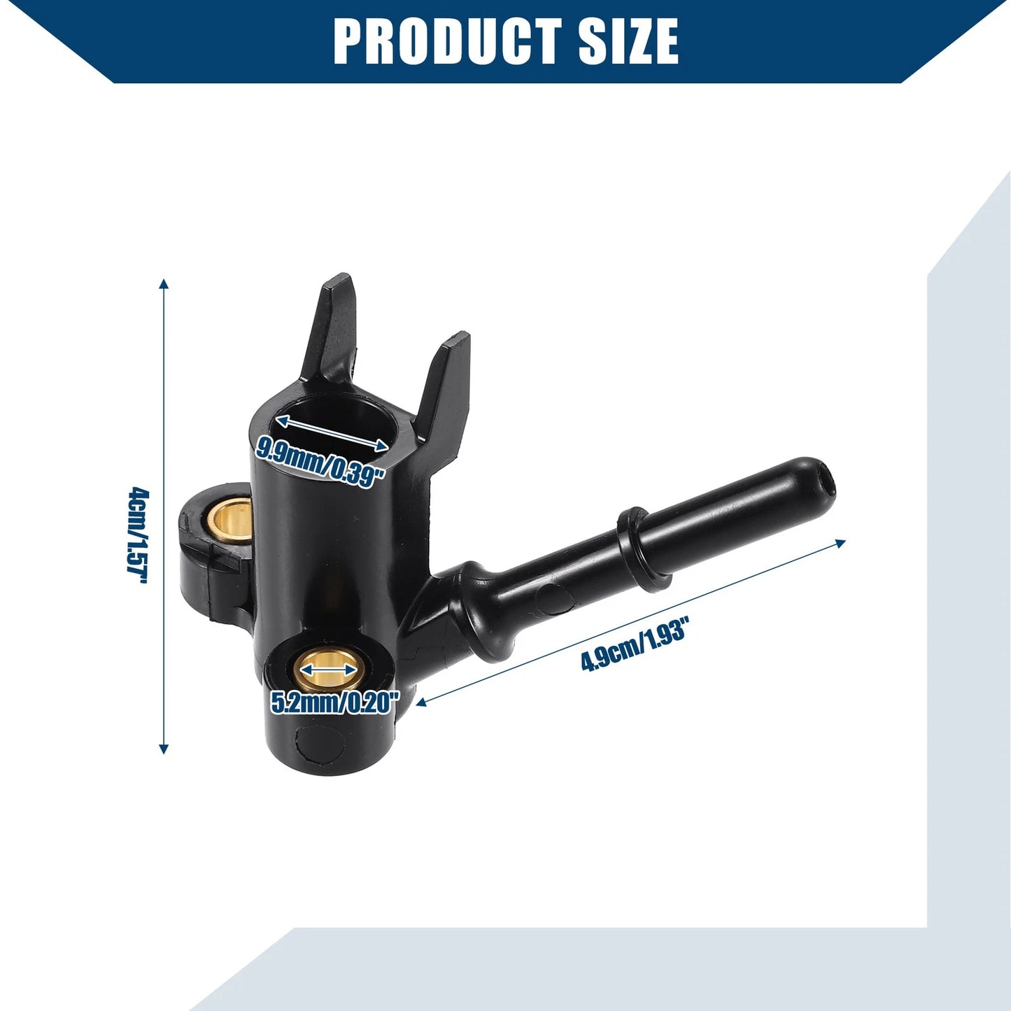 Fuel Injector Cap for Honda Foreman (2014-2019) - Durable Plastic 1Pcs Black