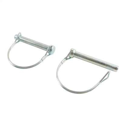 10Pcs D-TYPE Lock Pin & Rope Safety Coupler Pin for Trailers