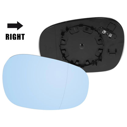 Heated Rearview Right Mirror Glass with Backing Plate for BMW 328i (2007-2013)