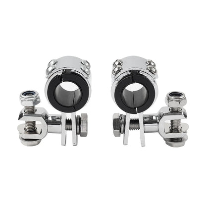 Highway Bar Foot Pegs Mount Clamps for Harley (1" 1.25")
