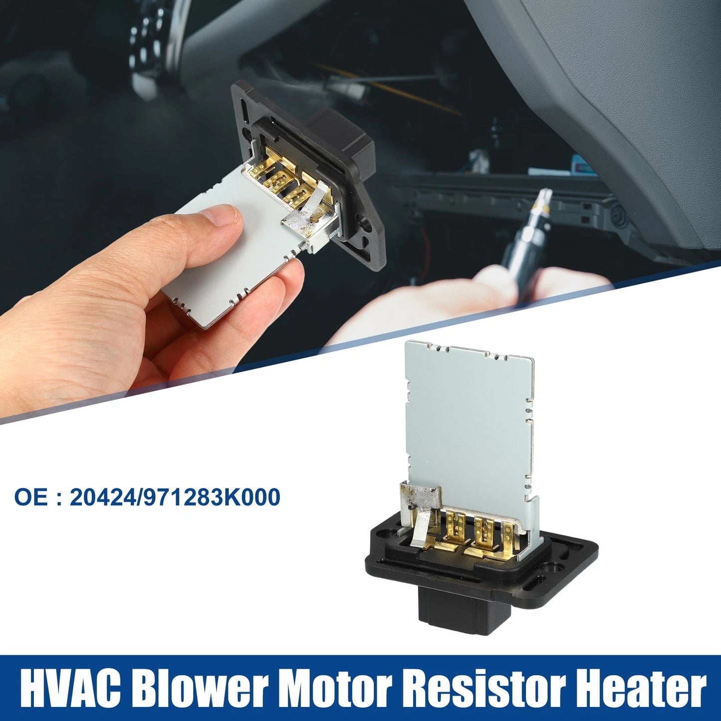 HVAC Blower Motor Resistor for Kia Forte (2014-2018)