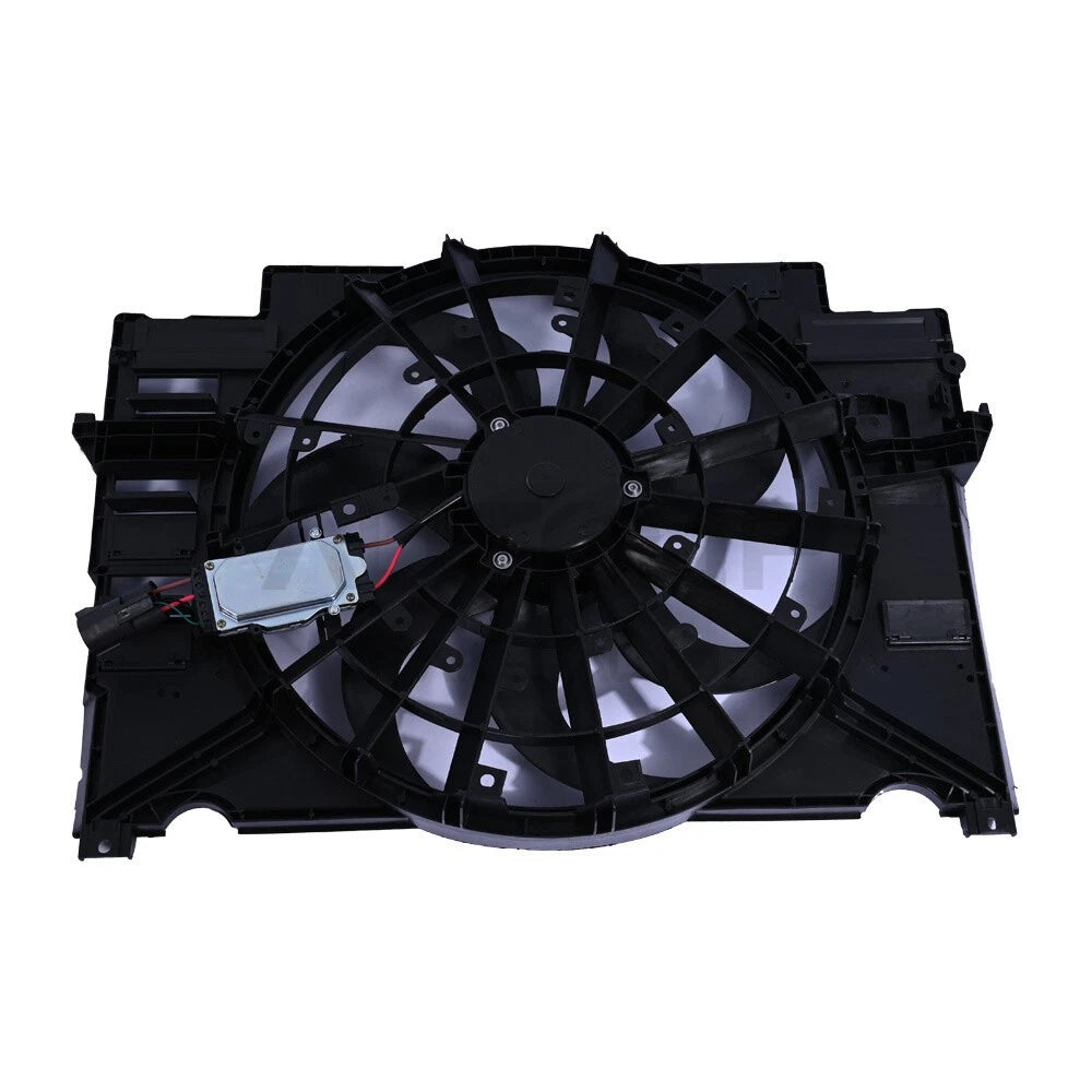 Radiator Cooling Fan Assembly with Shroud for Jaguar XE XF (2017–2019)
