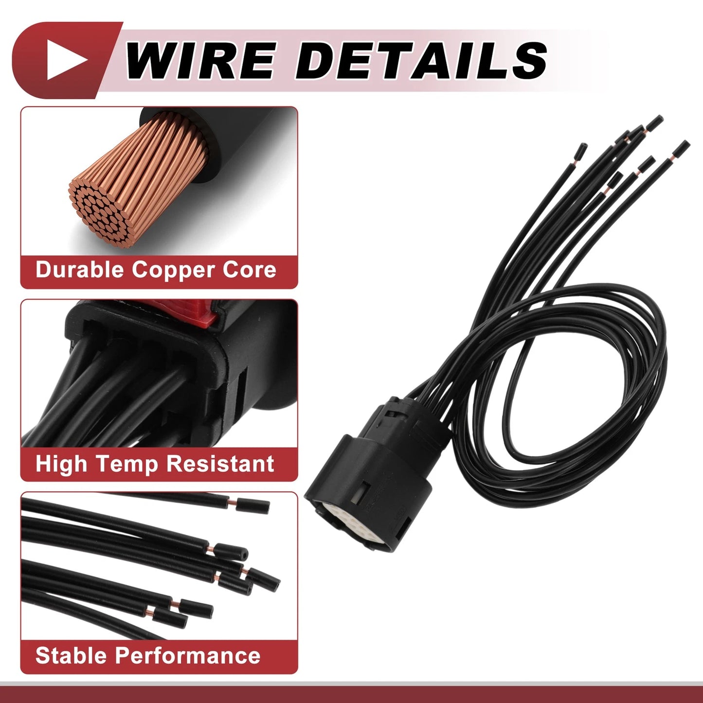 Headlight Light Socket Wiring for GMC Sierra (2014-2021)