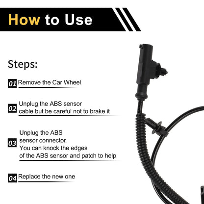 ABS Wheel Speed Sensor for Dodge Dakota / Ram Dakota (2005-2011)